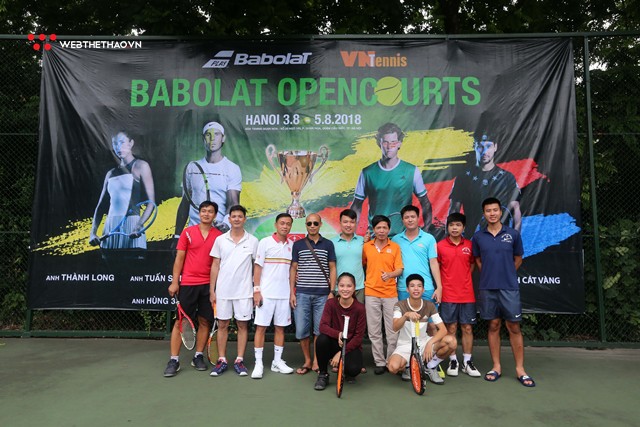 Sôi động Giải tenis Babolat Open Courts Hà Nội 2018 - Ảnh 4. Sôi động Giải tenis Babolat Open Courts Hà Nội 2018 - Ảnh 4.
