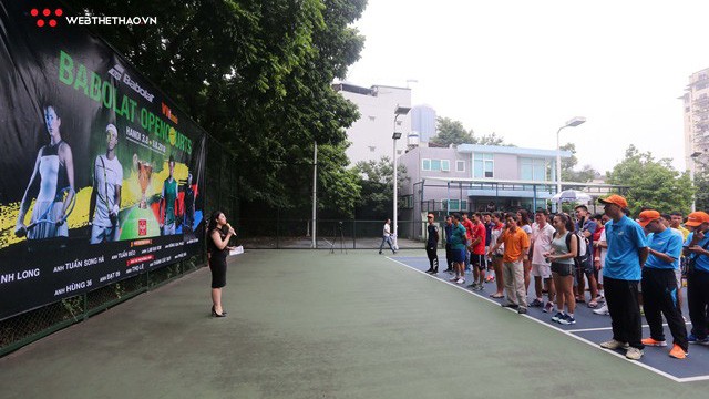Sôi động Giải tennis Babolat Open Courts Hà Nội 2018