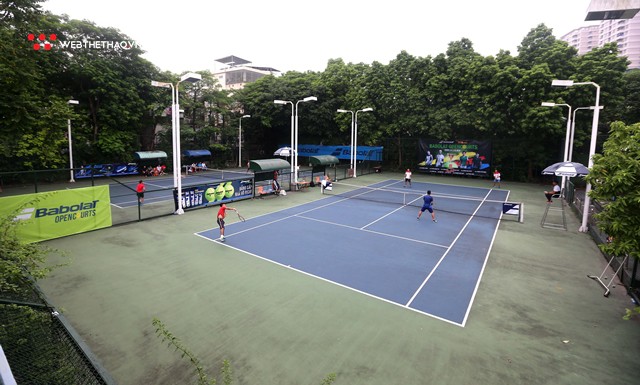 Sôi động Giải tenis Babolat Open Courts Hà Nội 2018 - Ảnh 2. Sôi động Giải tenis Babolat Open Courts Hà Nội 2018 - Ảnh 2.