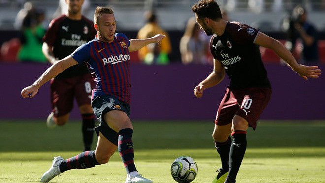 Video: Vắng Messi - Suarez, Barcelona thua tiếp Milan ở ICC Cup 2018