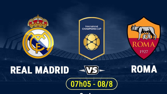 Nhận định tỷ lệ cược kèo bóng đá tài xỉu trận: Real Madrid - AS Roma