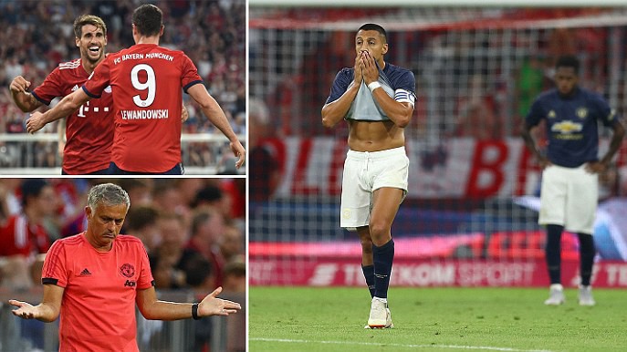 Mourinho “dựng xe buýt” và 5 điểm nhấn thú vị từ trận Bayern - Man Utd