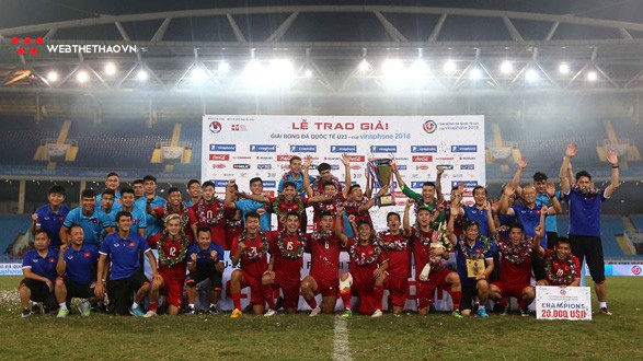 Chùm ảnh: U23 Việt Nam lên ngôi vô địch trước thềm ASIAD 2018