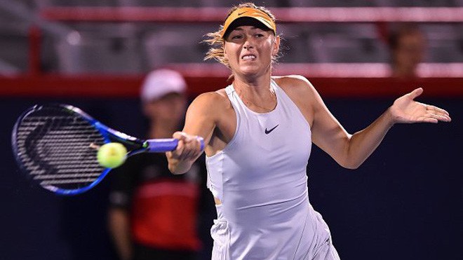 WTA Rogers Cup: Sharapova dễ dàng đi tiếp
