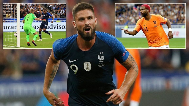 Kỷ lục của Giroud và top 5 thống kê nổi bật trong chiến thắng của Pháp trước Hà Lan