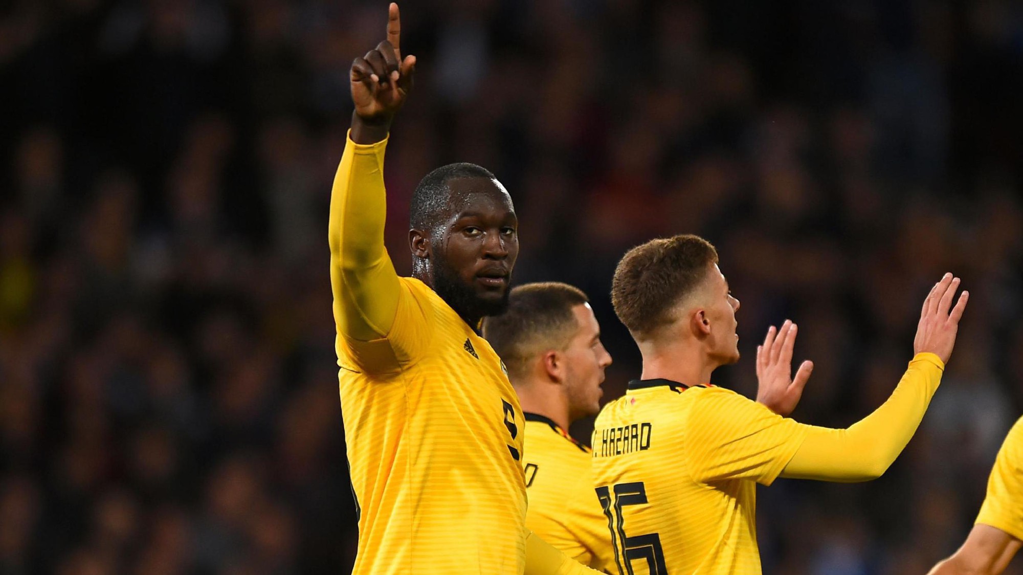 HLV ĐT Bỉ gửi thông điệp đến Mourinho giúp Lukaku ghi bàn với hiệu suất khó tin