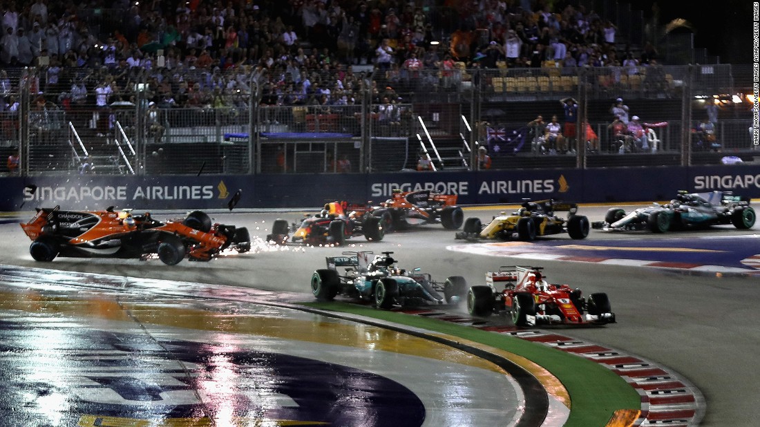 Những thống kê và chi tiết thú vị về chặng đua Singapore GP 2018 khởi tranh cuối tuần này