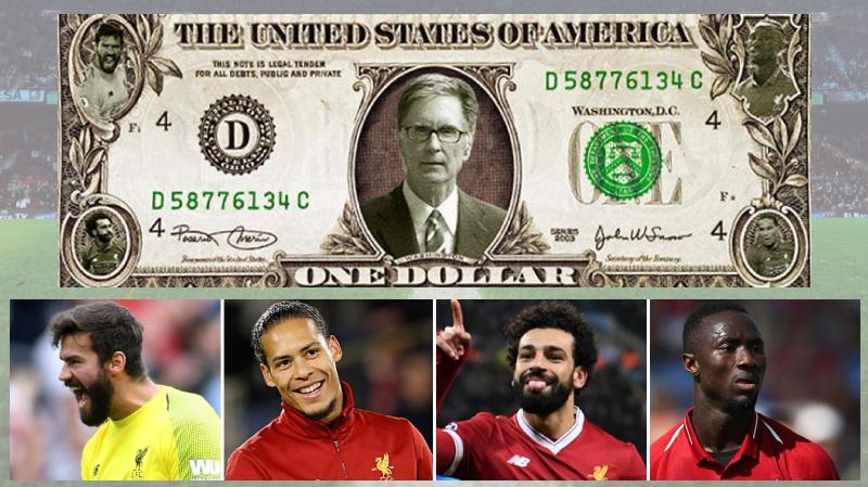 Hé lộ bí mật thúc đẩy Liverpool vung tiền mua Salah, Alisson, Van Dijk và Keita