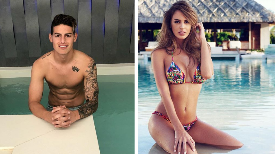 Gái 2 đời chồng, 1 con vẫn đẹp hút hồn khiến "phi công" James Rodriguez loạng choạng
