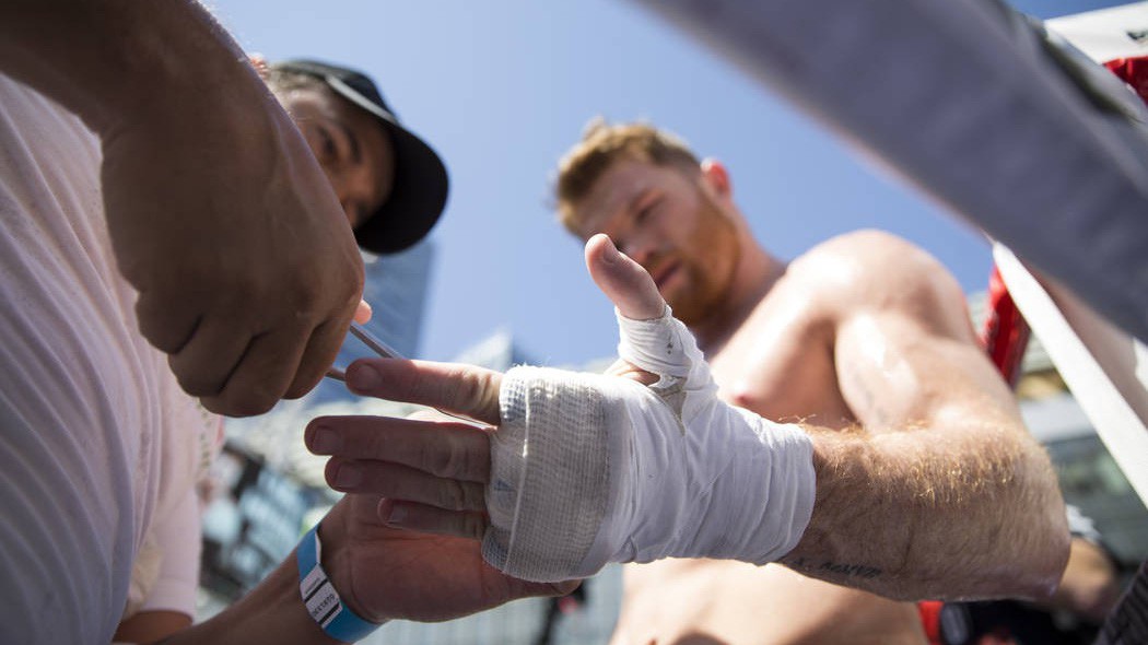 Đội Golovkin vẫn đang nộp đơn khiếu nại vì chiếc băng quấn tay của Canelo Alvarez