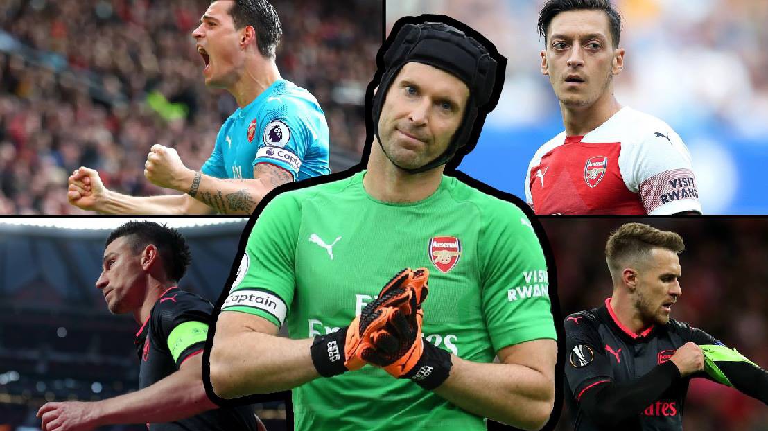 Arsenal rắc rối với... 5 đội trưởng nhưng không ai thật xứng đáng giữ băng Captain