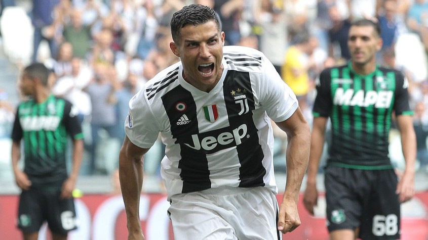Bàn thắng đầu tiên của Ronaldo cho Juventus giá trị như một kỷ lục
