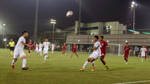U19 Việt Nam thua đậm U19 Qatar ở Giải Tứ hùng tiền U19 châu Á 2018