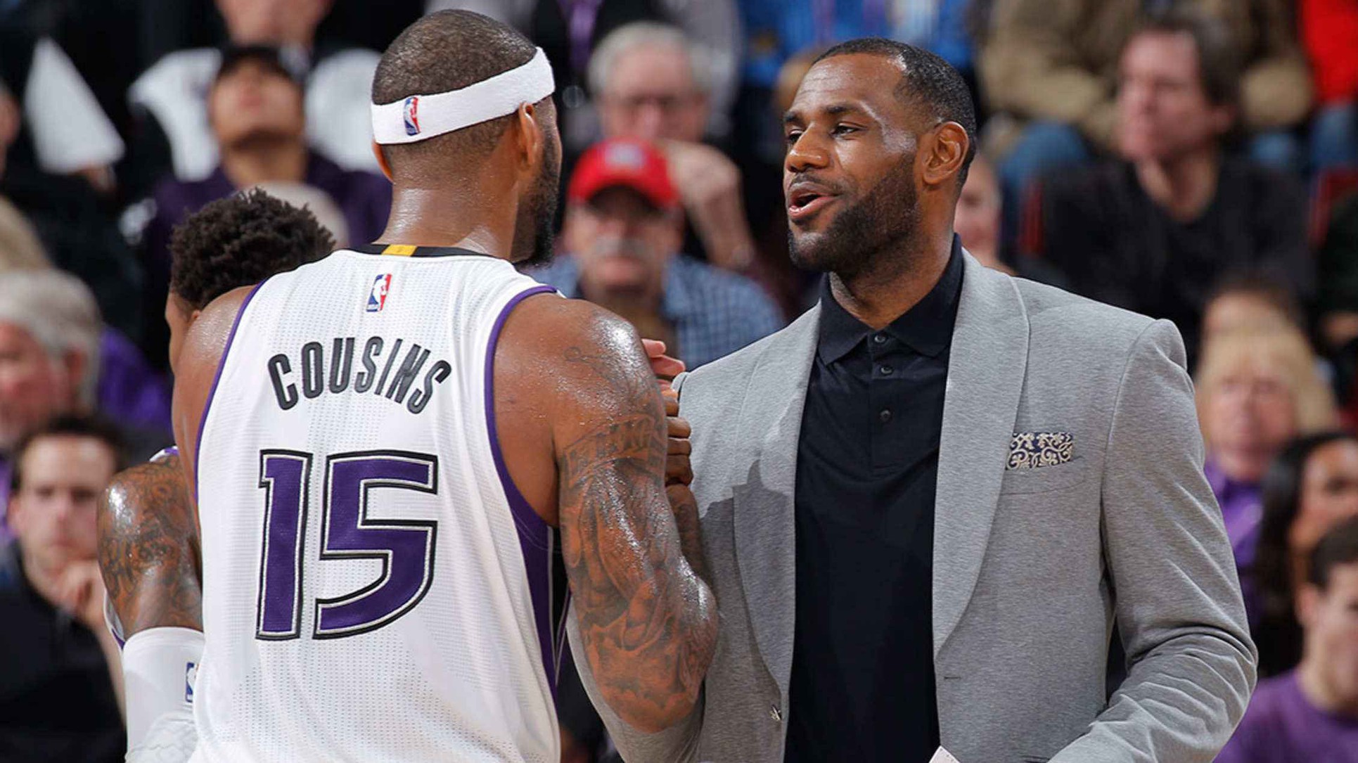 DeMarcus Cousins mang LeBron James lên đỉnh thế giới