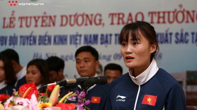 Tú Chinh, Quách Thị Lan cách chuẩn giải điền kinh VĐTG Doha 2019 bao nhiêu?