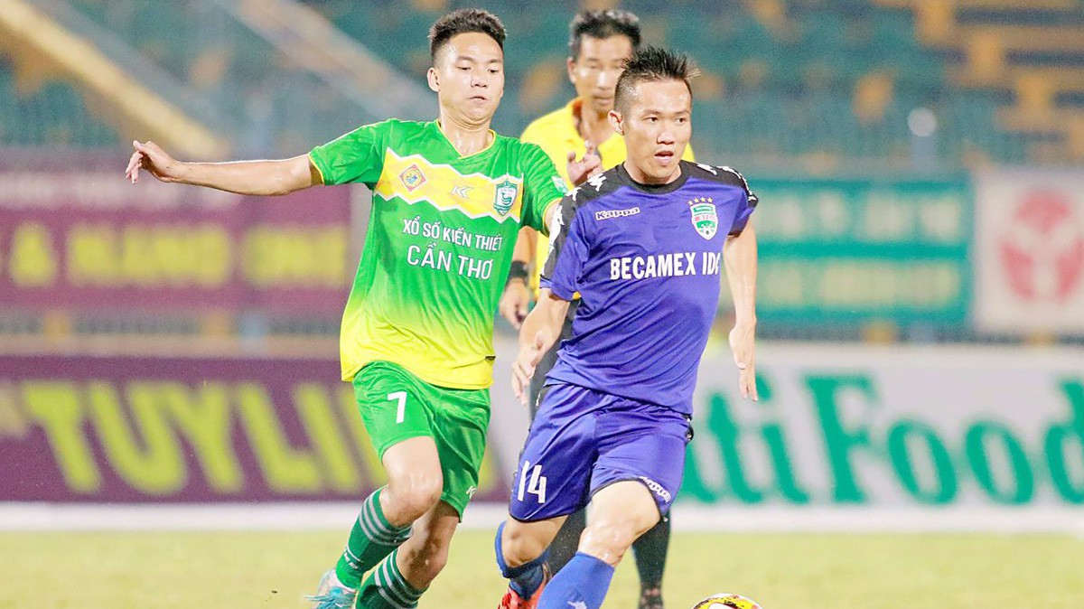 Trực tiếp V.League 2018 Vòng 23: Becamex Bình Dương - XSKT Cần Thơ