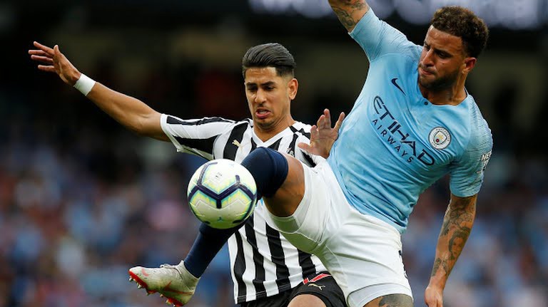 Video kết quả Ngoại hạng Anh 2018/19: Man City - Newcastle