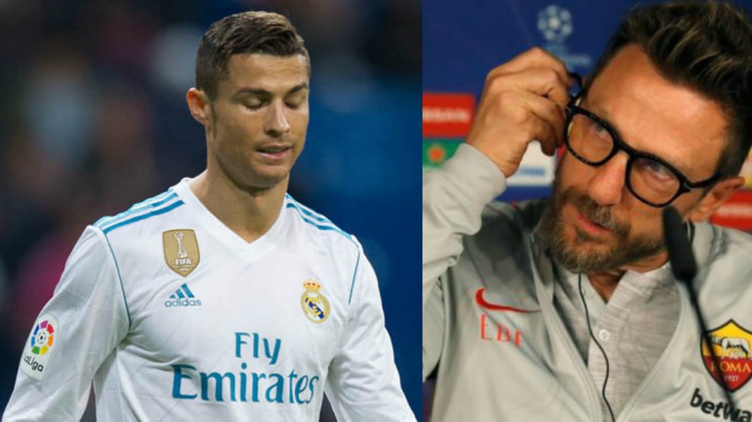 HLV Roma "hạ thấp" Ronaldo sau trận gặp Real Madrid