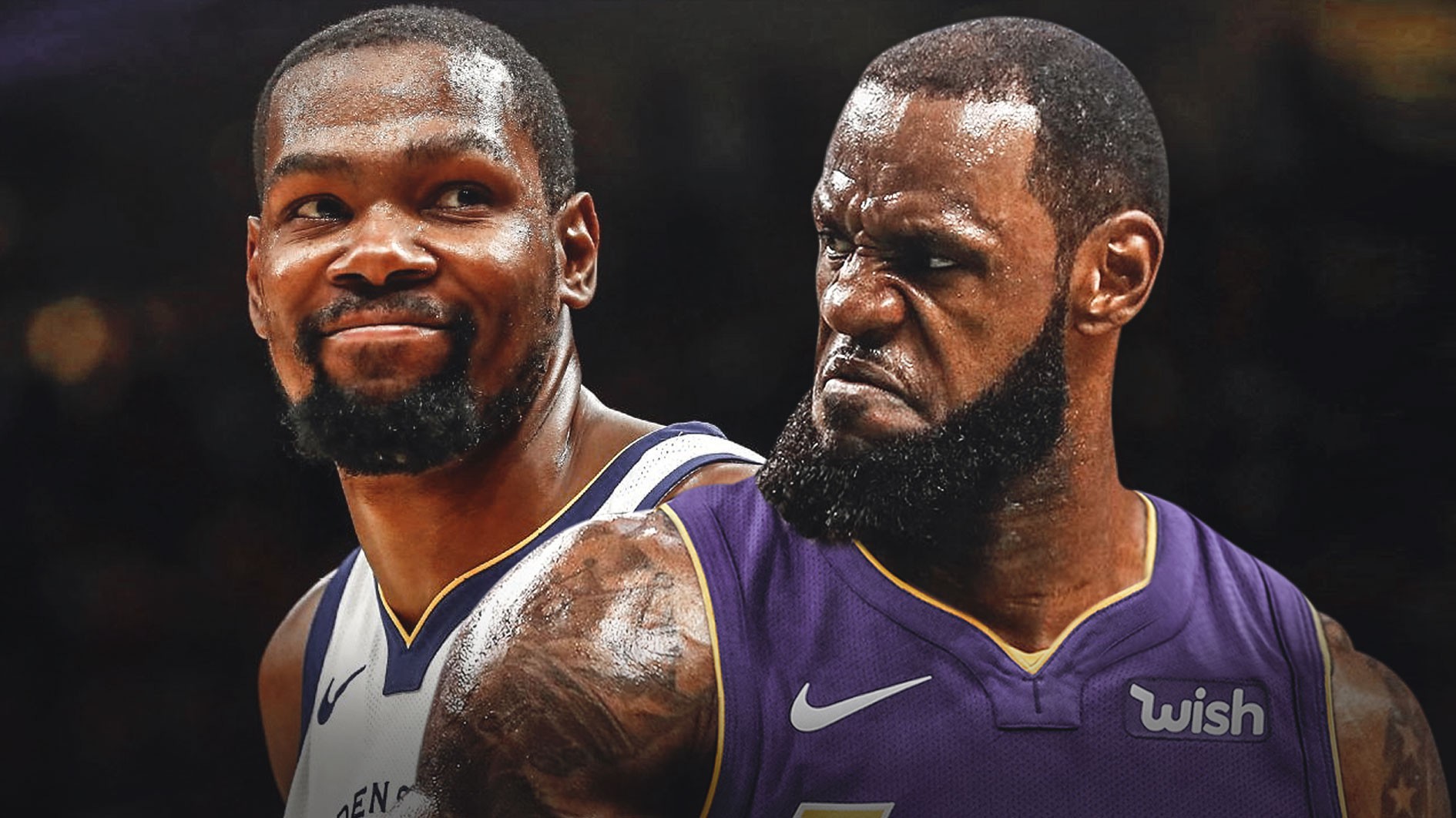 Choáng ngợp trước tỷ lệ đối đầu giữa LeBron James và Kevin Durant: Ai "bán hành" cho ai?