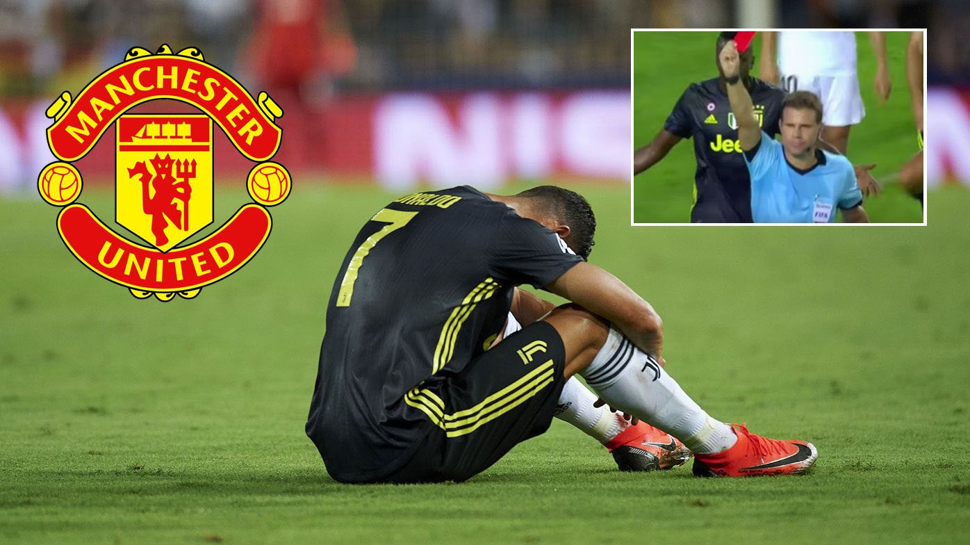 Trọng tài nói gì khi đuổi Ronaldo và CR7 có lỡ cuộc chạm trán với Man Utd?