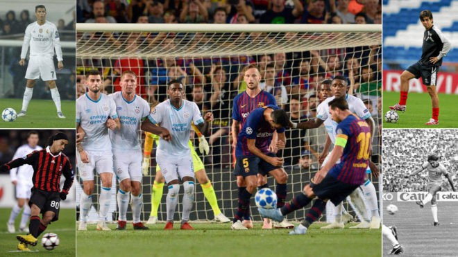 Top 10 chân sút phạt xuất sắc nhất lịch sử, Messi và Ronaldo đứng ở đâu?