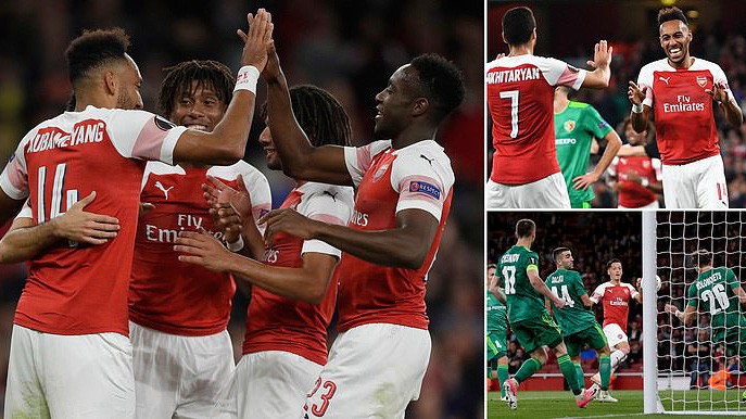Aubameyang rực sáng và Top 5 điểm nhấn không thể bỏ lỡ khi Arsenal đè bẹp Vorskla