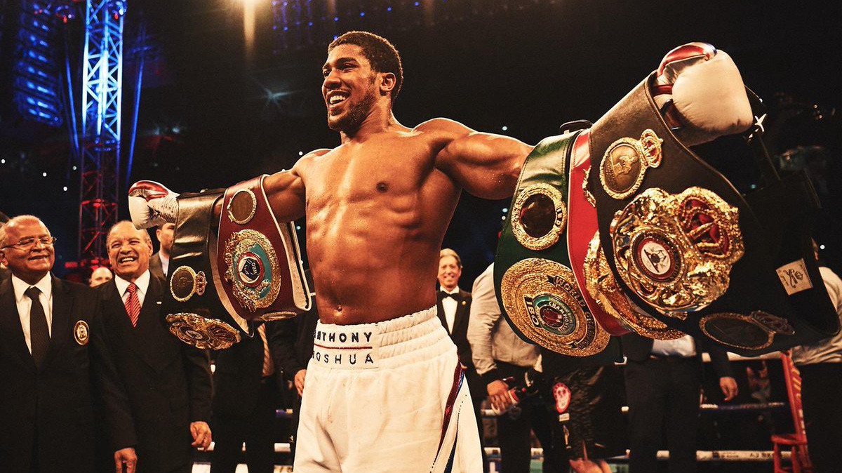 Anthony Joshua hạ knockout Alexander Povetkin trong hiệp 7