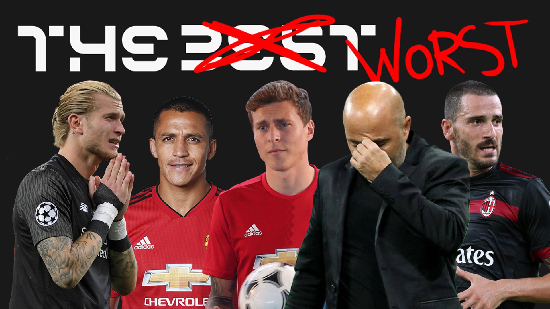 Sau FIFA The Best tờ Marca công bố những ngôi sao ẵm giải... tệ nhất - "The Worst" 2018