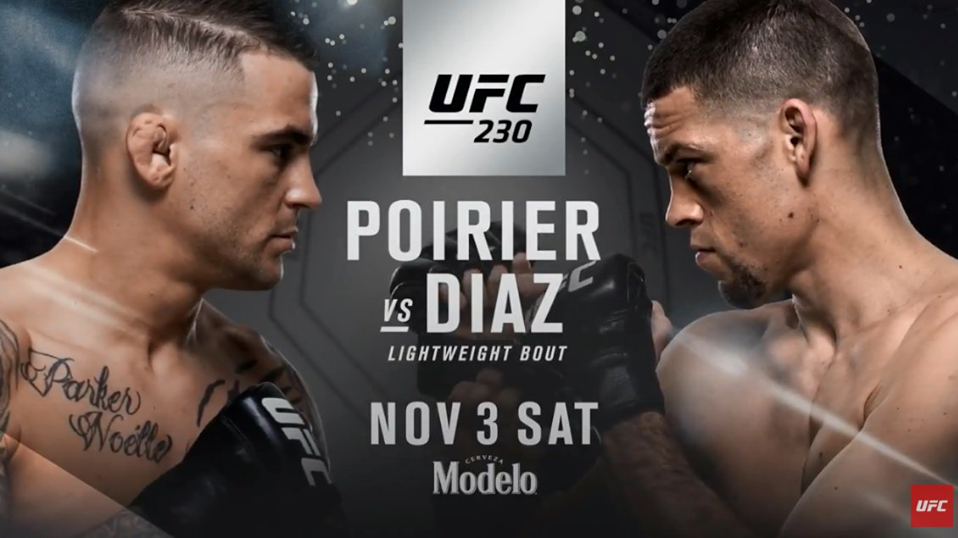 Nate Diaz vs. Dustin Poirier được nâng lên thành trận tranh đai đầu tiên của hạng 165 lbs?
