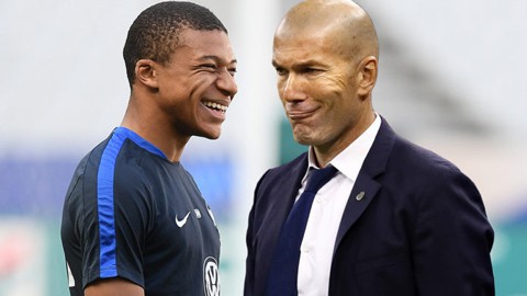 Zidane đưa lời khuyên "khó nghĩ" cho Mbappe khi đang được liên hệ dẫn dắt MU