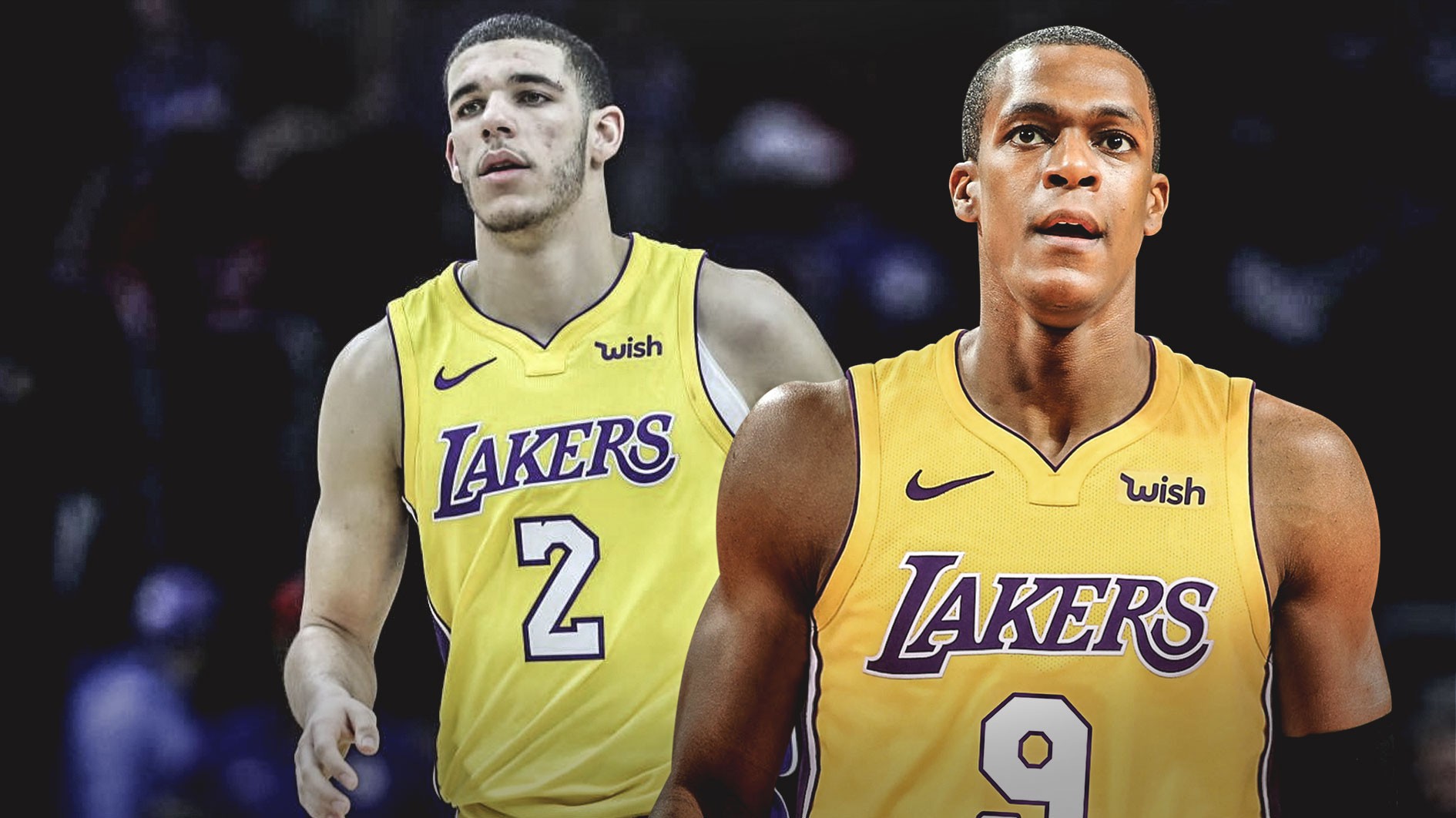 Rajon Rondo nhiều khả năng đánh chính thay cho Lonzo Ball tại Lakers