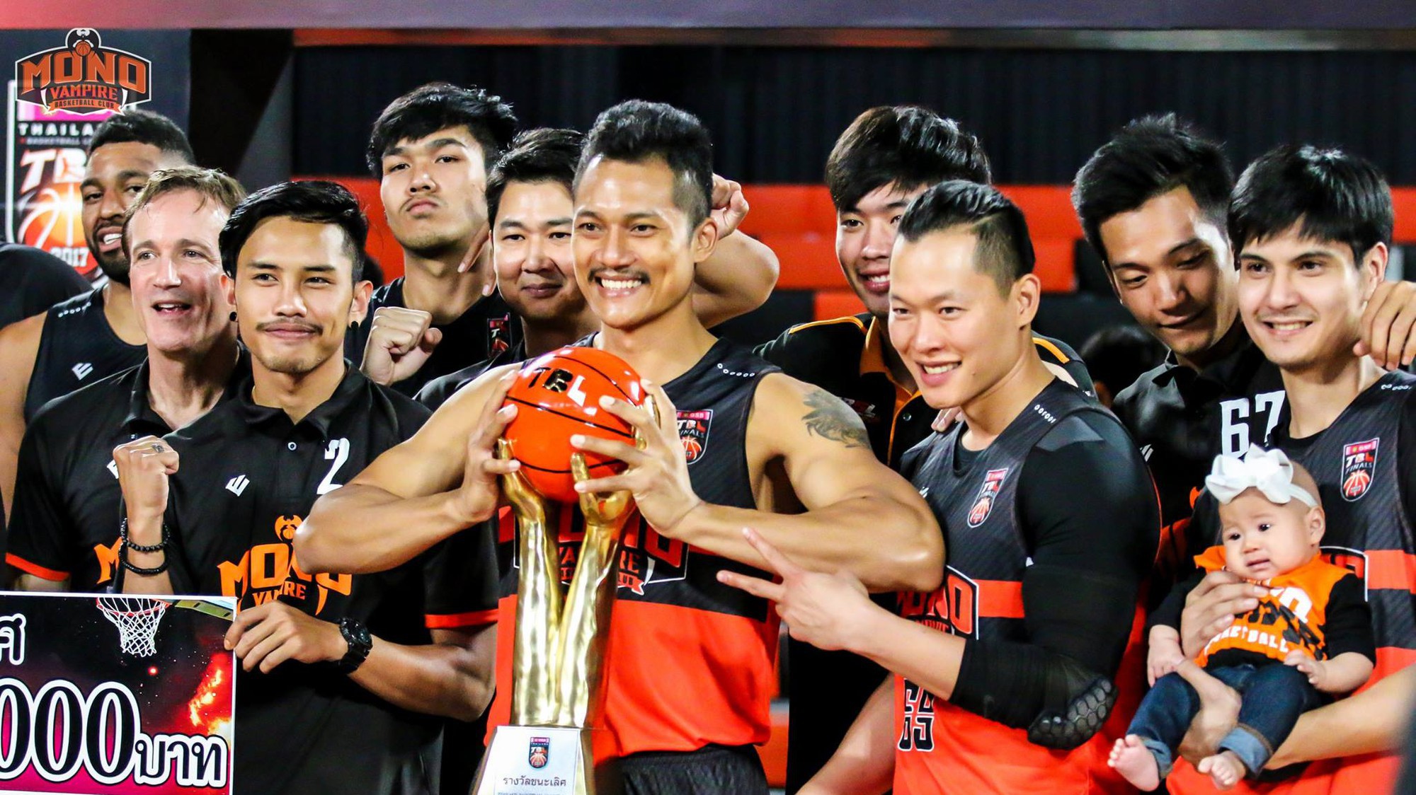 Đội bóng Thái Mono Vampire với lợi thế chủ nhà tại FIBA Asia Champions Cup