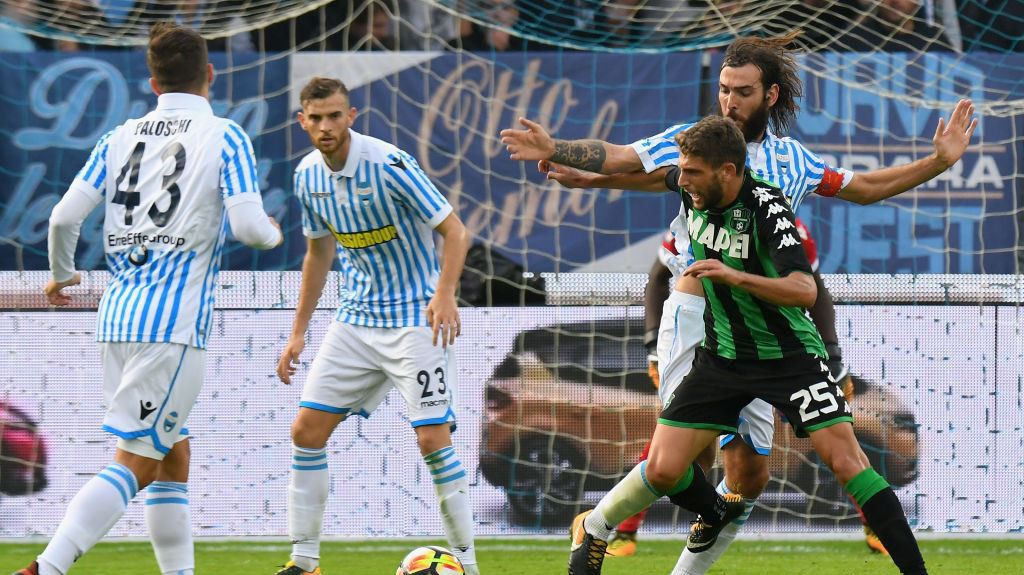 Nhận định tỷ lệ cược kèo bóng đá tài xỉu trận Spal vs Sassuolo