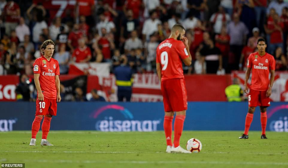 Tử huyệt Marcelo và 5 điểm nhấn gây sốc khi Real Madrid mất điểm trước Sevilla - Ảnh 2. Tử huyệt Marcelo và 5 điểm nhấn gây sốc khi Real Madrid mất điểm trước Sevilla - Ảnh 2.