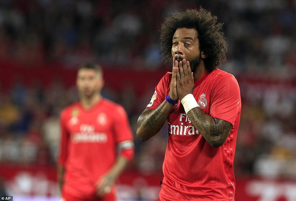 Tử huyệt Marcelo và 5 điểm nhấn gây sốc khi Real Madrid mất điểm trước Sevilla - Ảnh 1. Tử huyệt Marcelo và 5 điểm nhấn gây sốc khi Real Madrid mất điểm trước Sevilla - Ảnh 1.