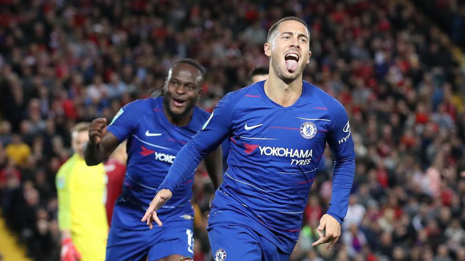 Động lực nào giúp Hazard lập siêu phẩm loại Liverpool ở Carabao Cup?