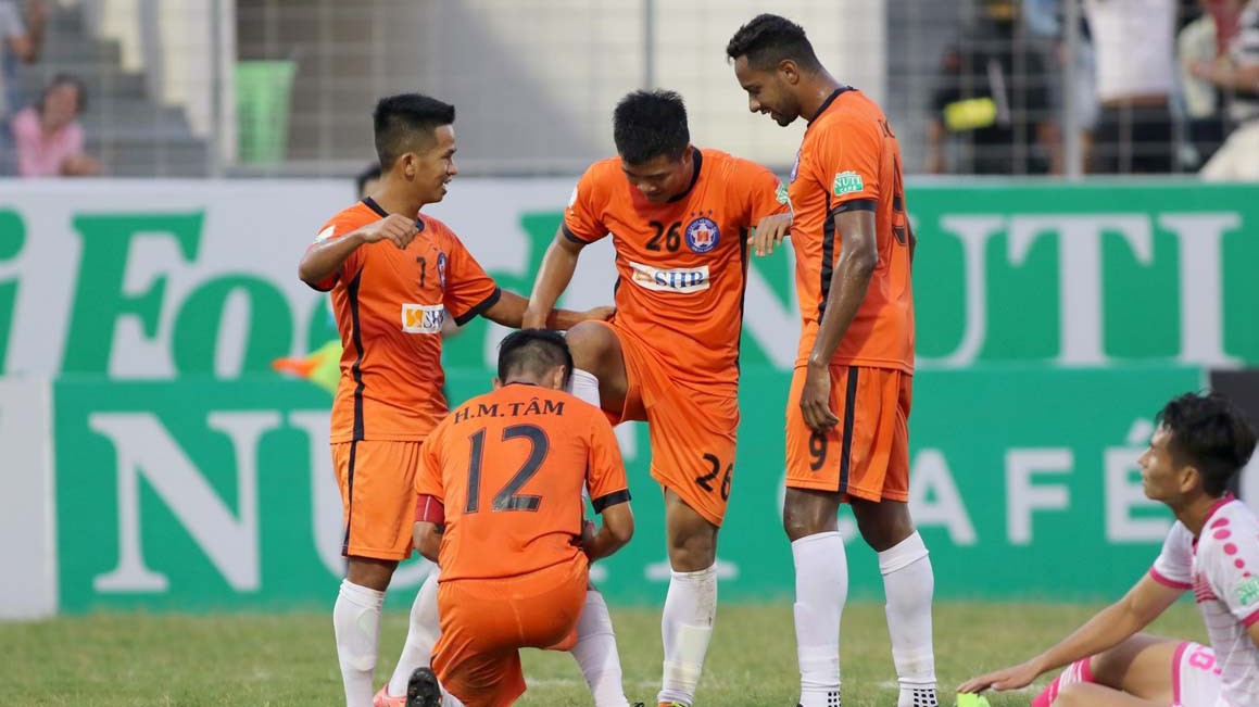 Trực tiếp V.League 2018 Vòng 24: Sài Gòn FC - SHB Đà Nẵng