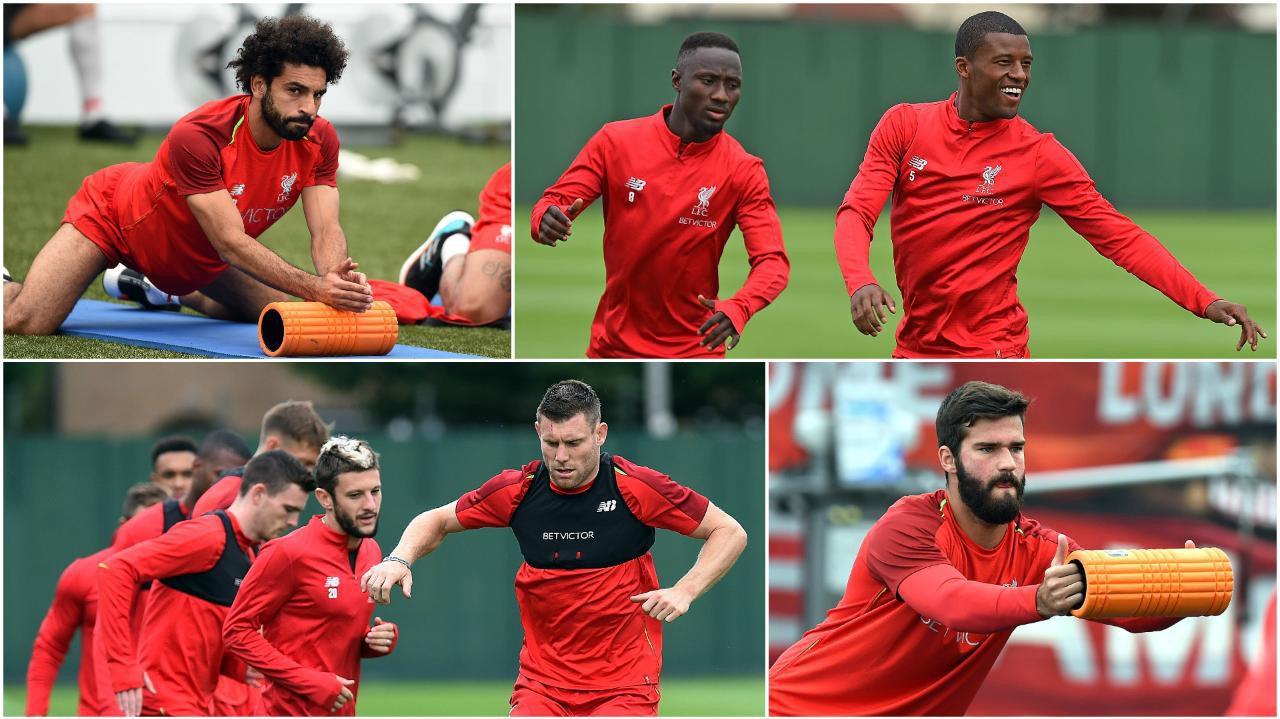 Liverpool hồi hộp vì 3 trụ cột vắng mặt trên sân tập trước đại chiến với Chelsea