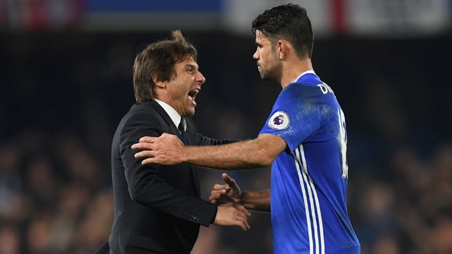 Dù đã trở về Atletico Madrid nhưng Diego Costa vẫn chưa hết hận Antonio Conte