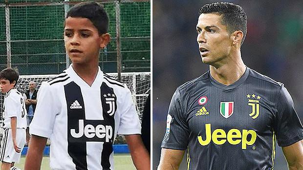 Ronaldo bố vẫn tịt ngòi ở Juventus, Ronaldo con đã nổ súng ầm ầm