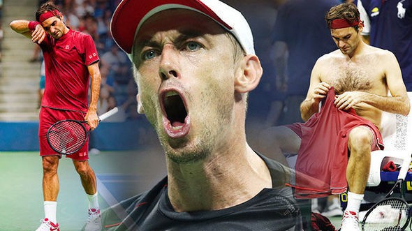 Roger Federer đổ lỗi thời tiết cho thất bại trước John Millman ở vòng 4 US Open