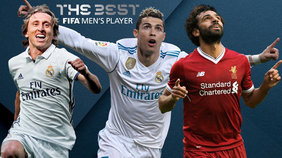 Modric đang vượt cả Ronaldo và Salah trong cuộc bầu chọn "Cầu thủ xuất sắc nhất năm" của FIFA