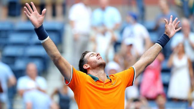 Tứ kết US Open: Del Potro vượt ải khổng lồ John Isner