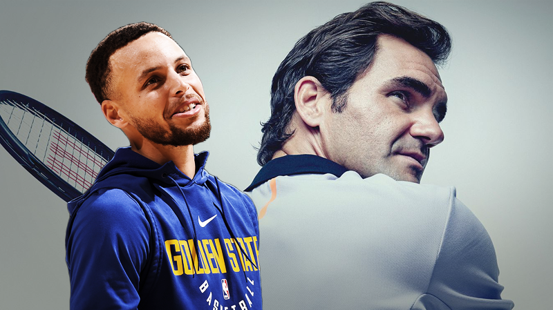 Đi xem quần vợt, HLV của Warriors bất chợt thừa nhận: "Roger Federer và Stephen Curry rất giống nhau"