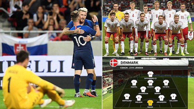 Từng lọt vào vòng 1/8 World Cup, Đan Mạch dùng nhân viên bán hàng, sinh viên, cầu thủ Futsal và... thua thảm