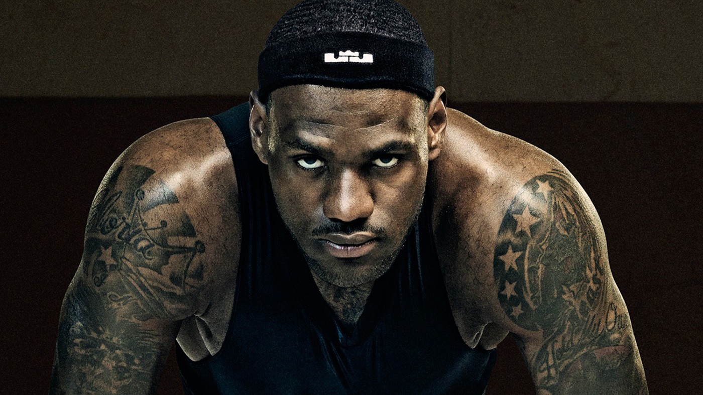 Oái oăm khi LeBron James lại không được sở hữu chính những hình xăm ngầu hết nấc trên người mình