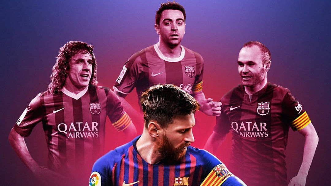 Từ vị trí thứ 4 Messi sẽ phá kỷ lục đeo băng thủ quân Barca?