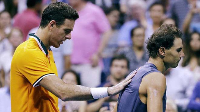 Bán kết US Open: Nadal bỏ cuộc, Del Potro vào chung kết