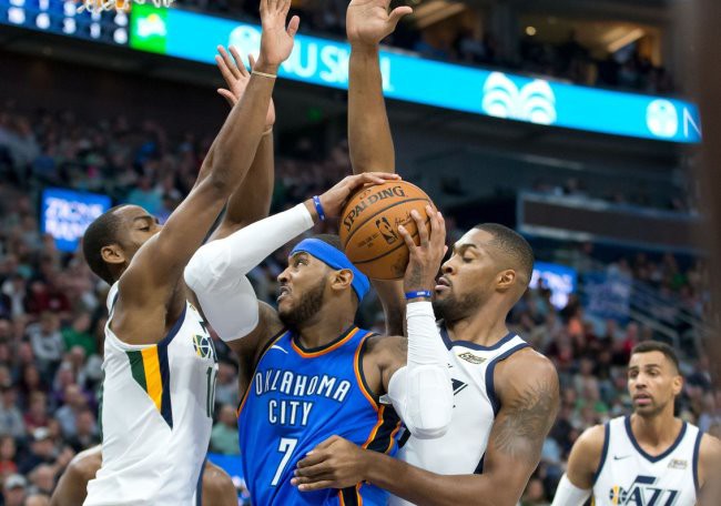 OKC đón bão Utah