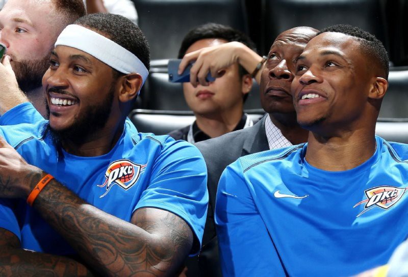 Tin NBA 12/02: Westbrook và Anthony miễn cưỡng làm khán giả